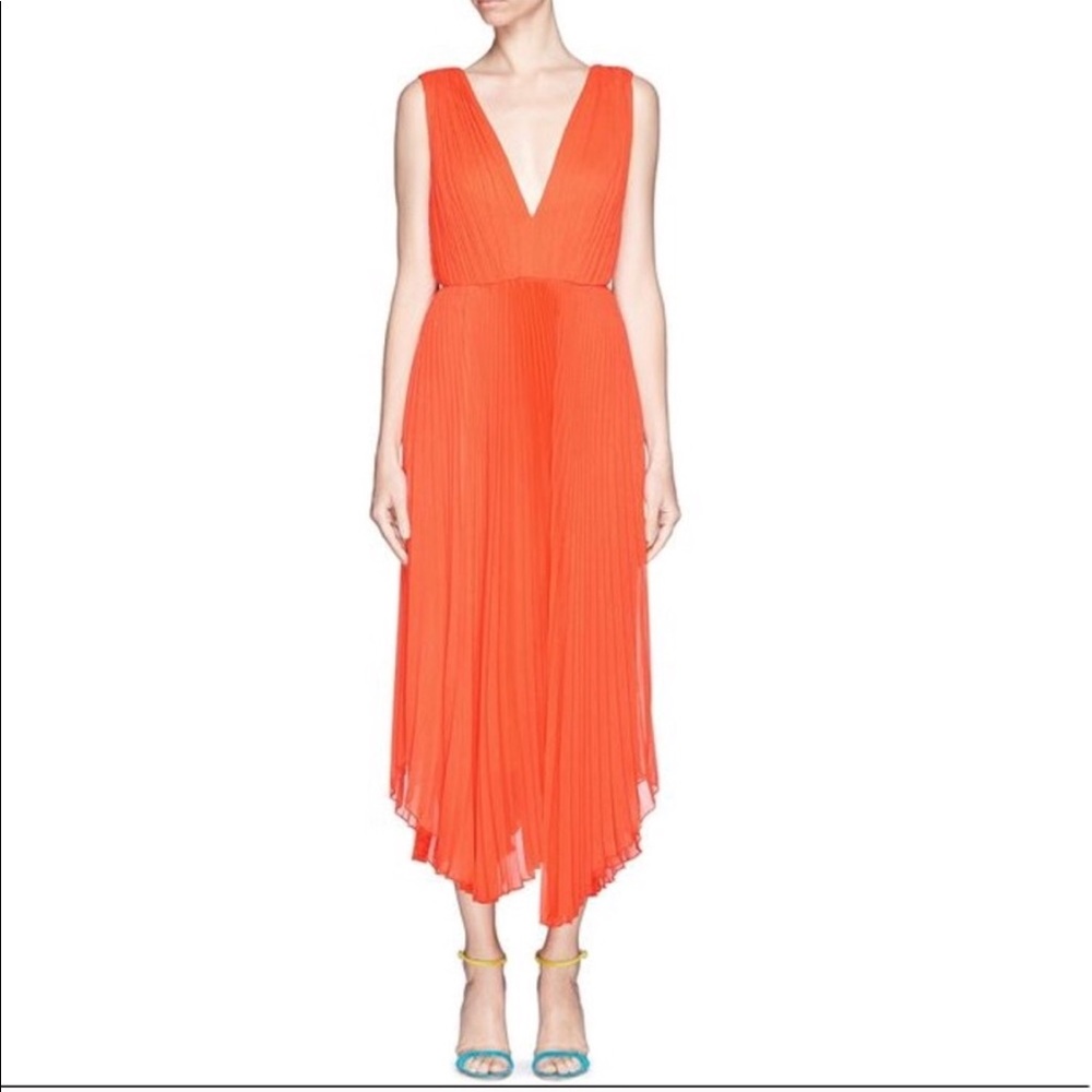 Alice + Olivia pleated dress